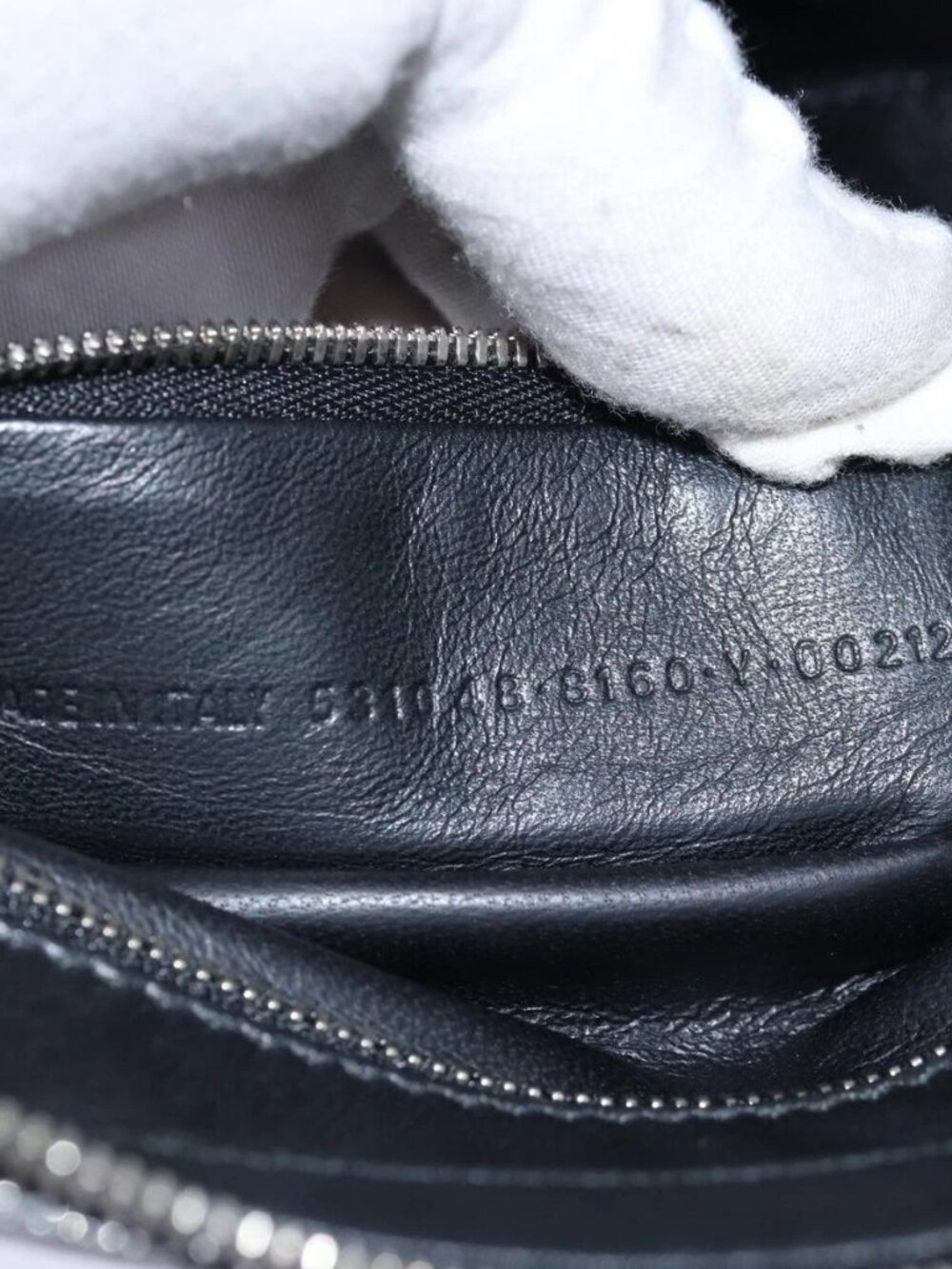 BALENCIAGA Triangle Duffle XS Hand Bag Leather 2way Silver - Picture 11 of 16